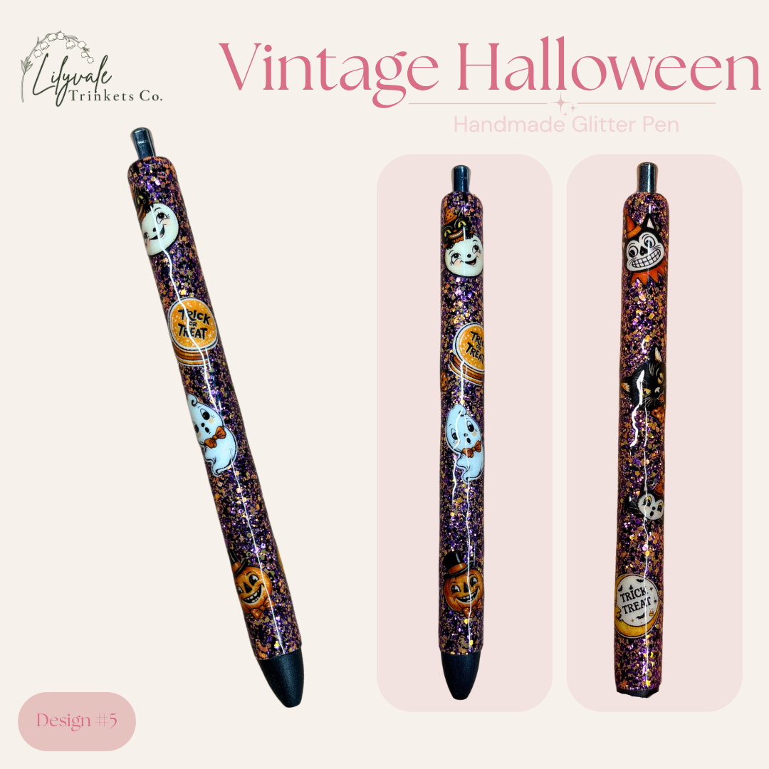 Ready-To-Ship Glitter Pens | Choose Your Design