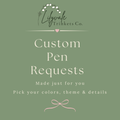 Custom Glitter Pen | Made Just for You