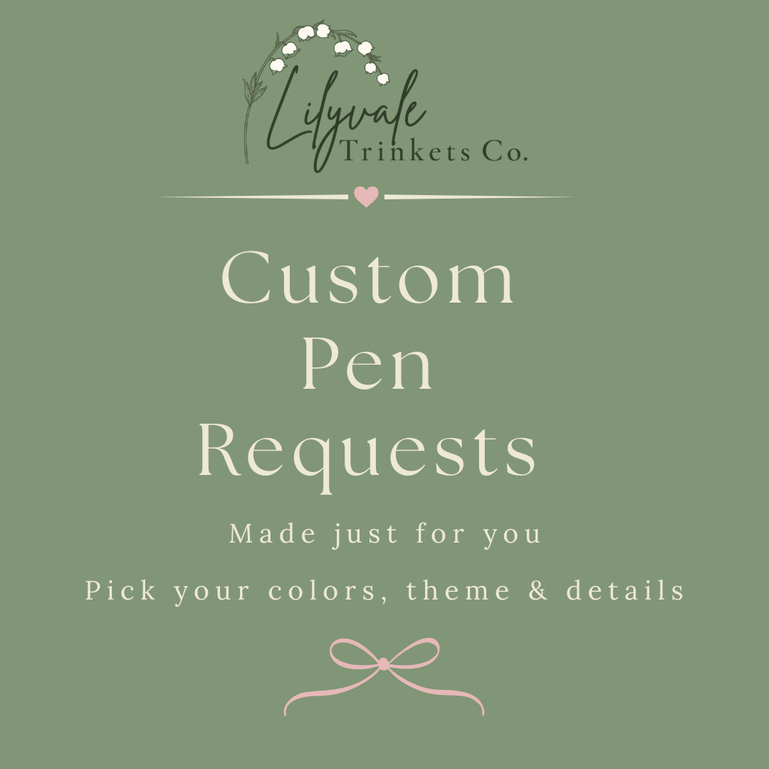 Custom Glitter Pen | Made Just for You