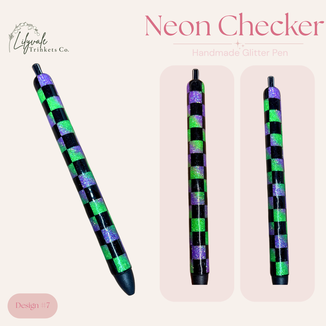 Ready-To-Ship Glitter Pens | Choose Your Design