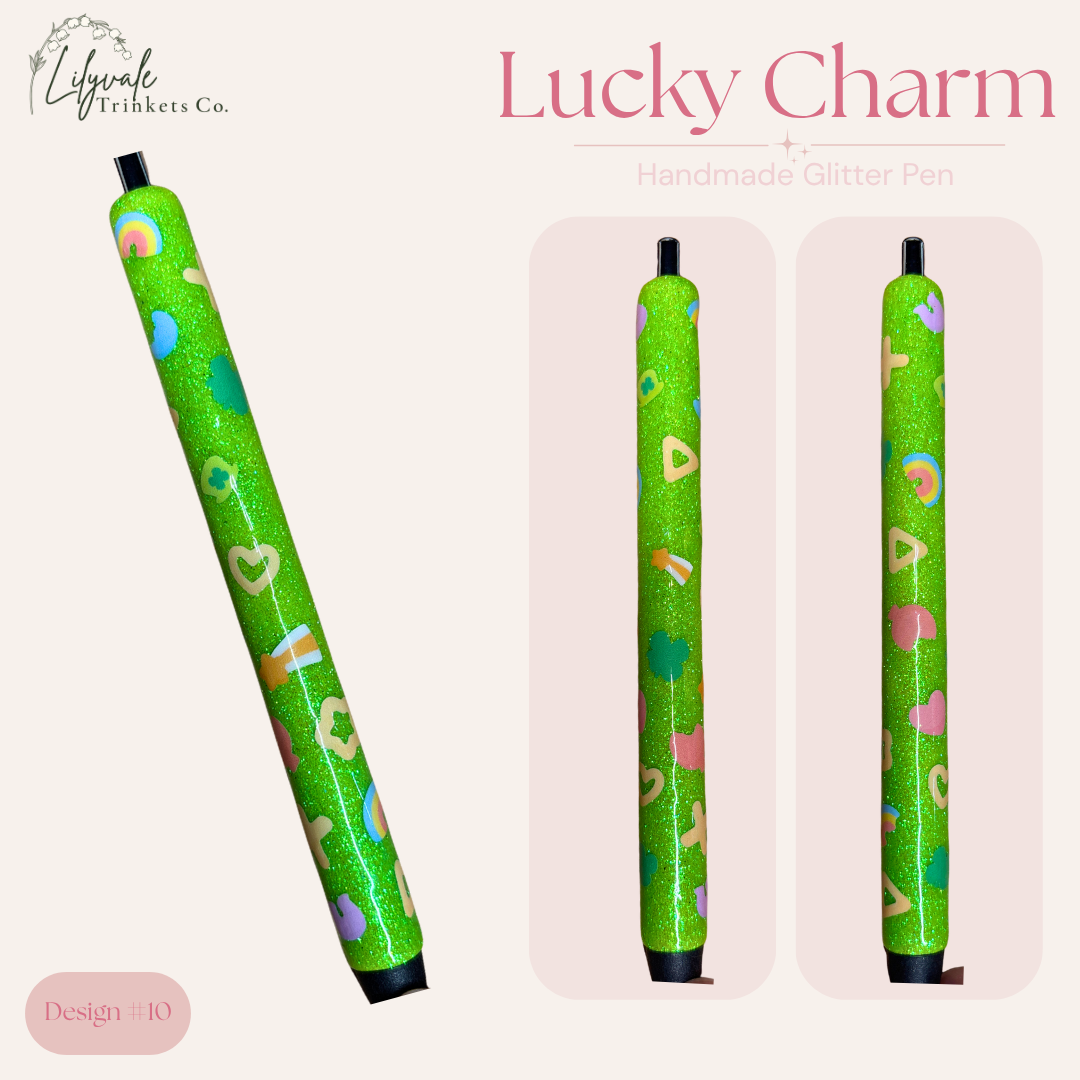 Ready-To-Ship Glitter Pens | Choose Your Design