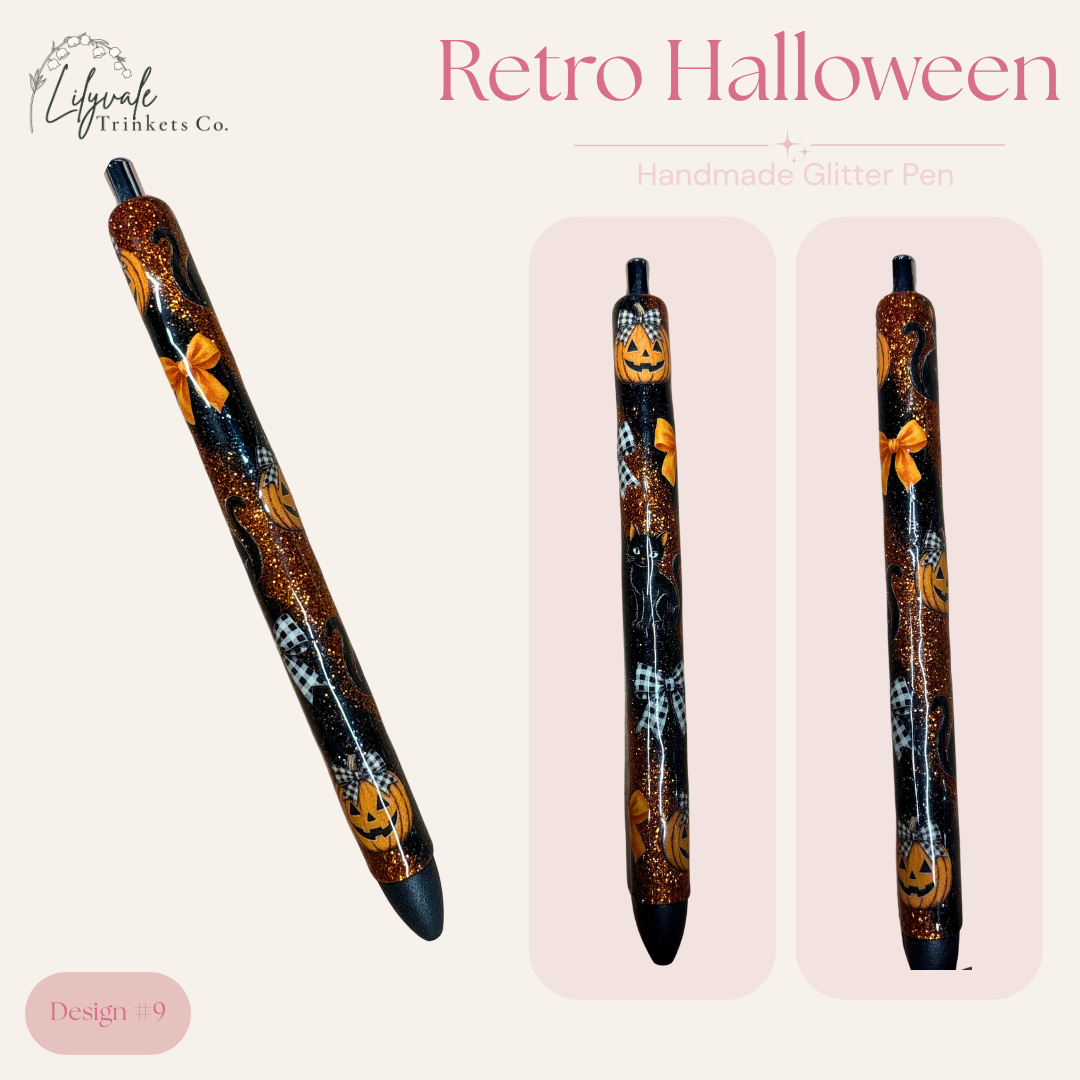 Ready-To-Ship Glitter Pens | Choose Your Design