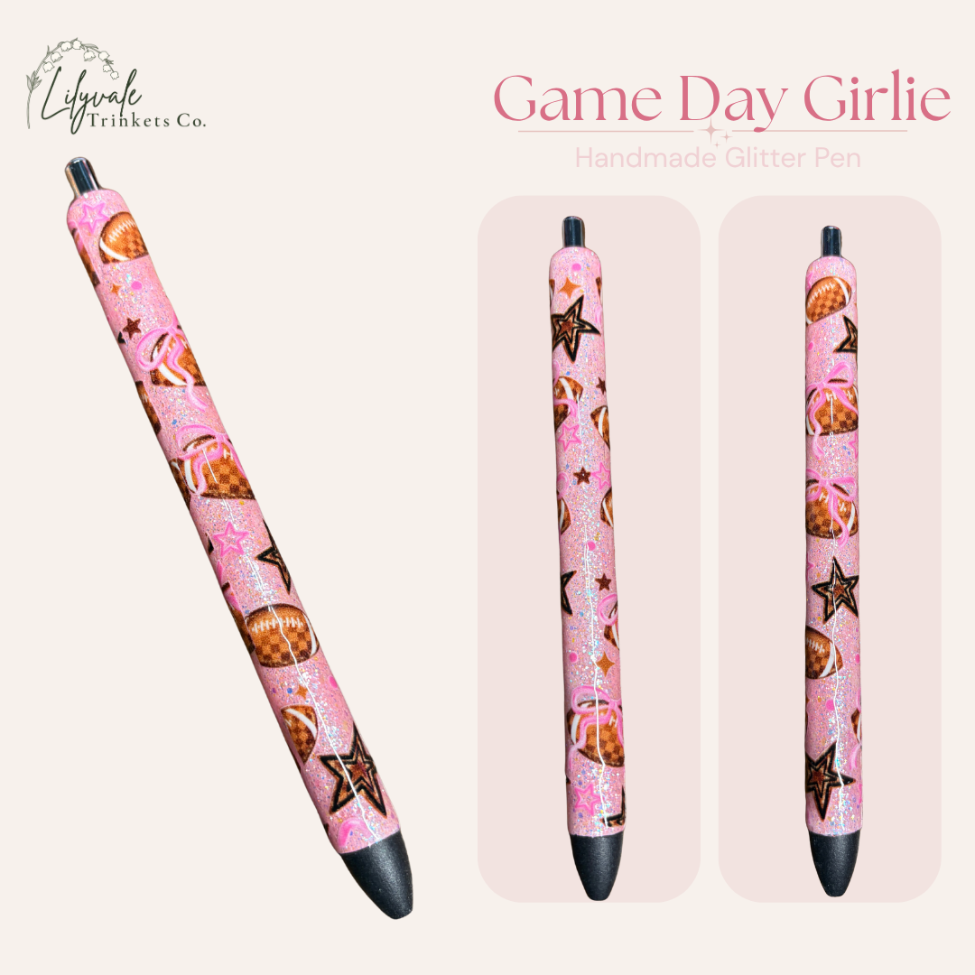 Game Day Girlie | Ready-to-Ship Handmade Pen