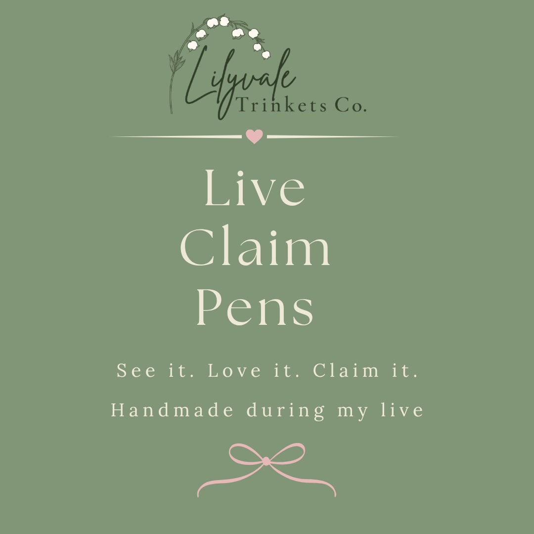 Live Claim Glitter Pen
