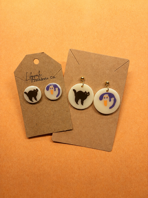 Halloween Sugar Cookie Stud Earrings | Mix & Match