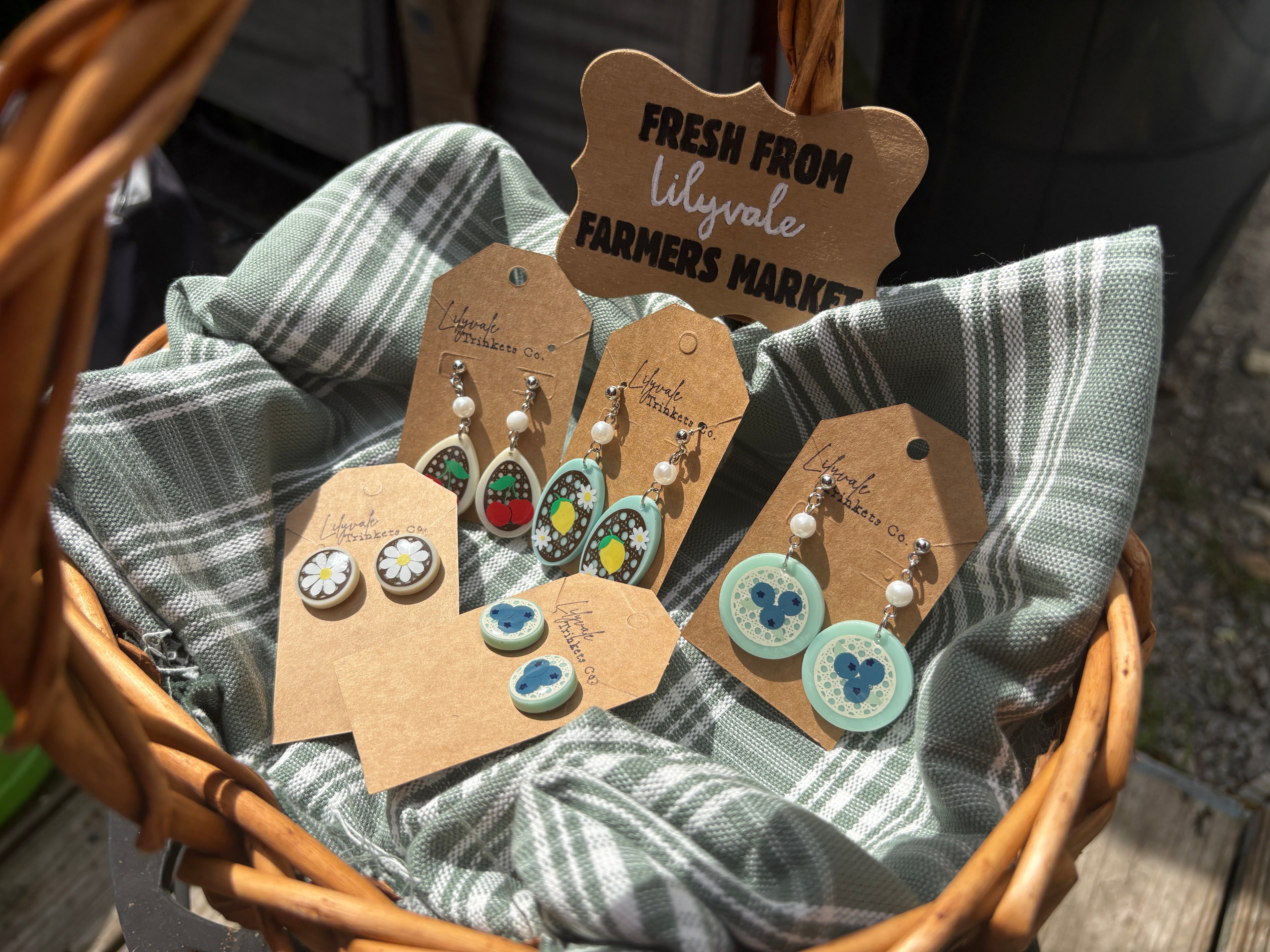 Lilyvale Farmers Market Earrings