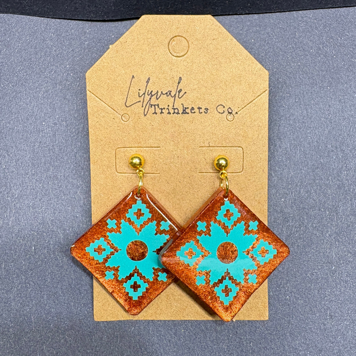 Southwestern Earring Collection | Handmade Resin Statement Earrings
