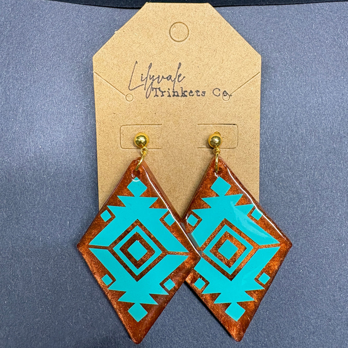 Southwestern Earring Collection | Handmade Resin Statement Earrings