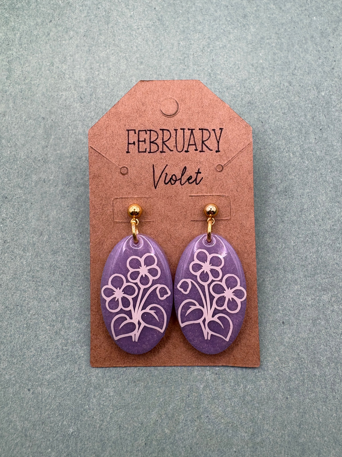 Birth Month Blooms | Birth Flower Earrings