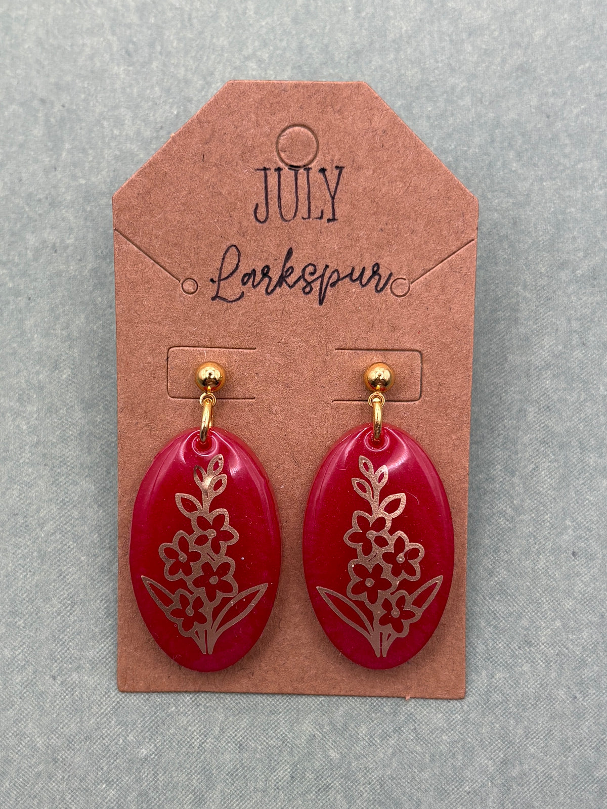 Birth Month Blooms | Birth Flower Earrings