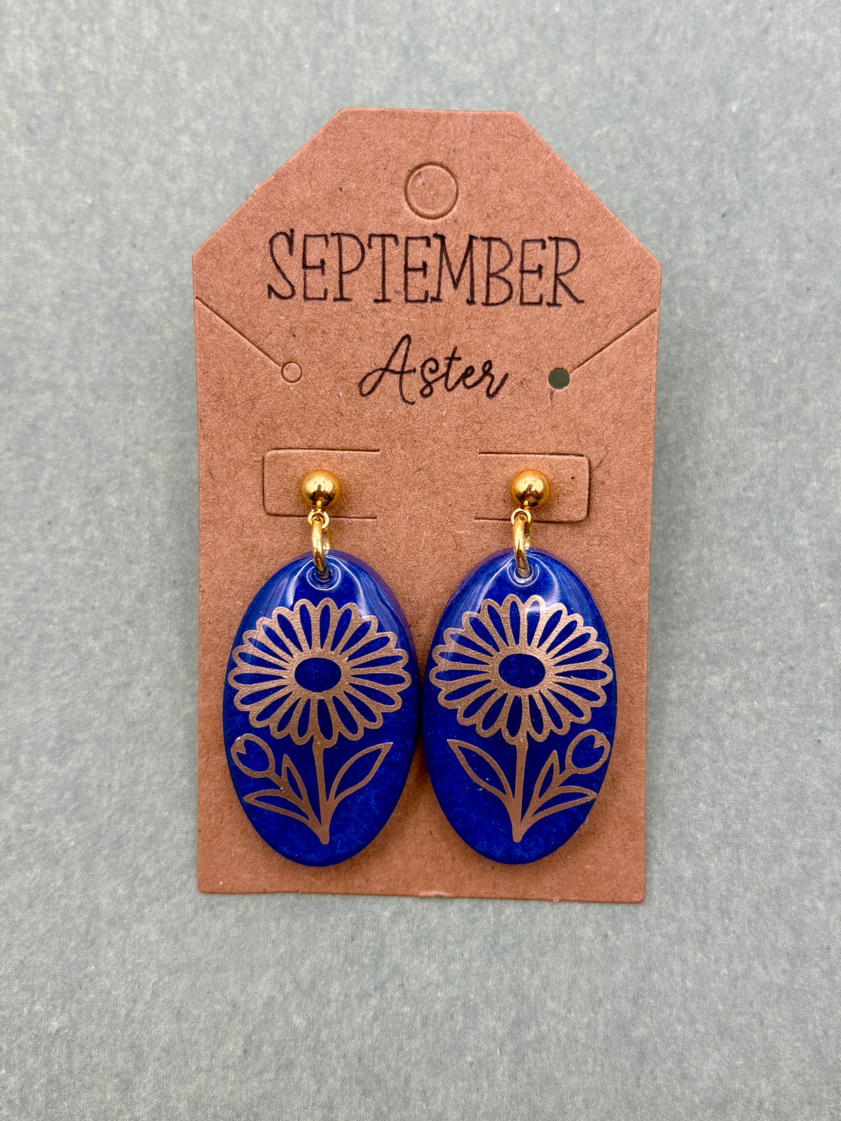 Birth Month Blooms | Birth Flower Earrings