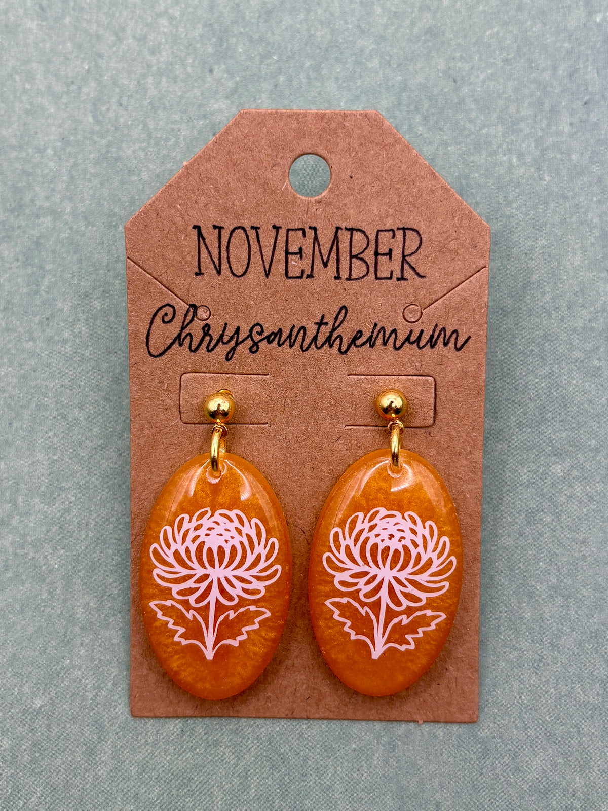 Birth Month Blooms | Birth Flower Earrings