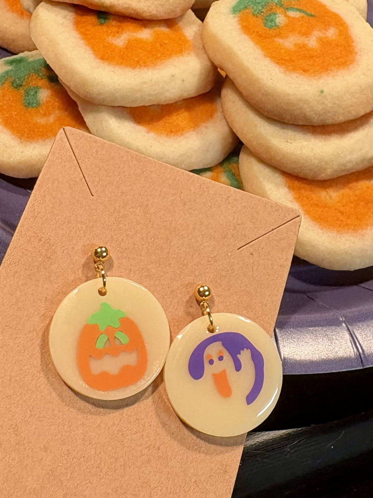 Halloween Sugar Cookie Dangle Earrings | Mix & Match