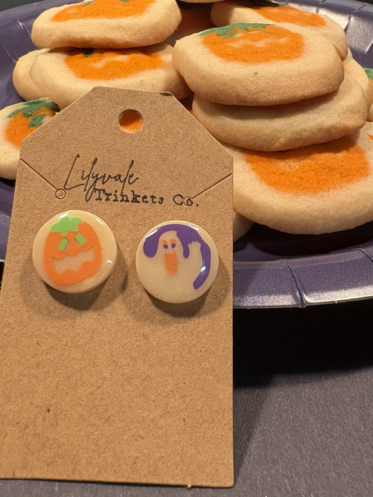 Halloween Sugar Cookie Stud Earrings | Mix & Match